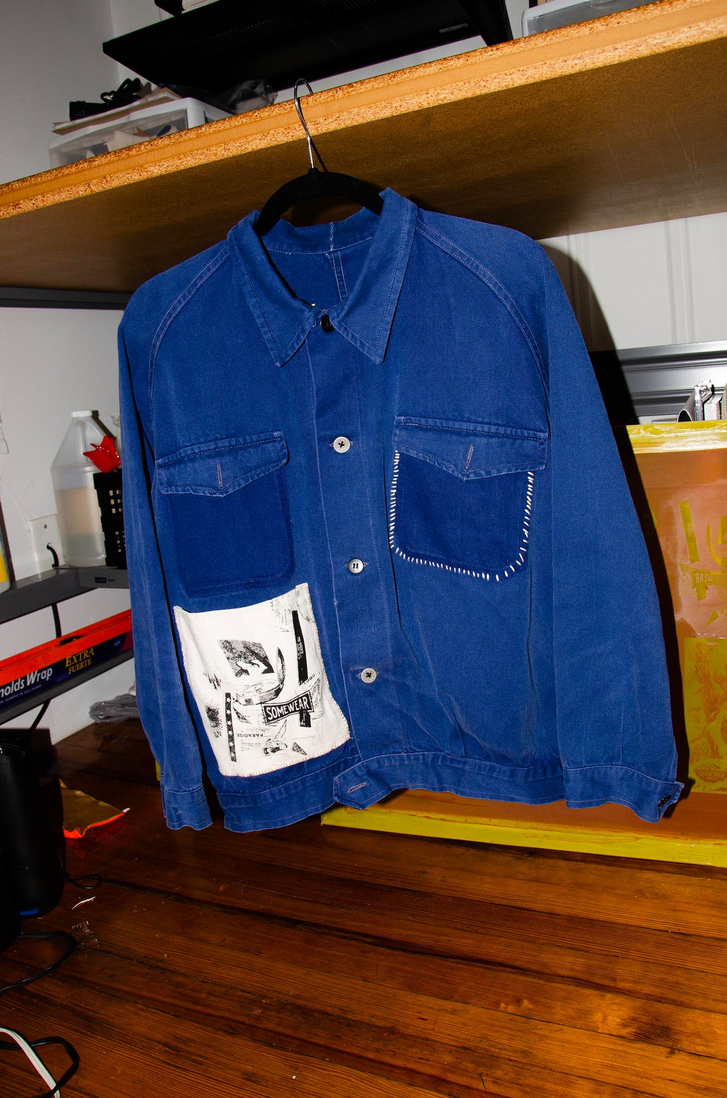 Blue European Chore Jacket