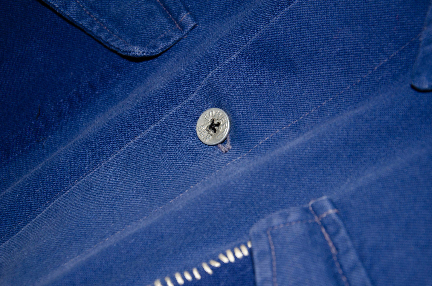Blue European Chore Jacket